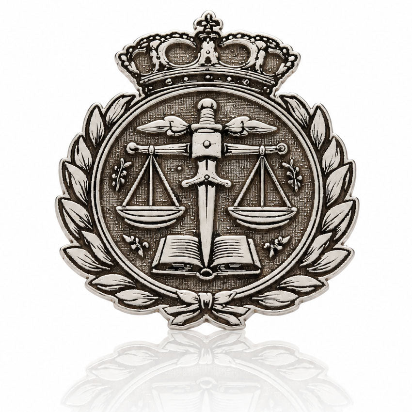PIN PLATA 925MM INSIGNIA PROFESION