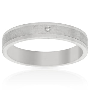 ALIANZA PLATA 925MM CIRCONITA -  4MM