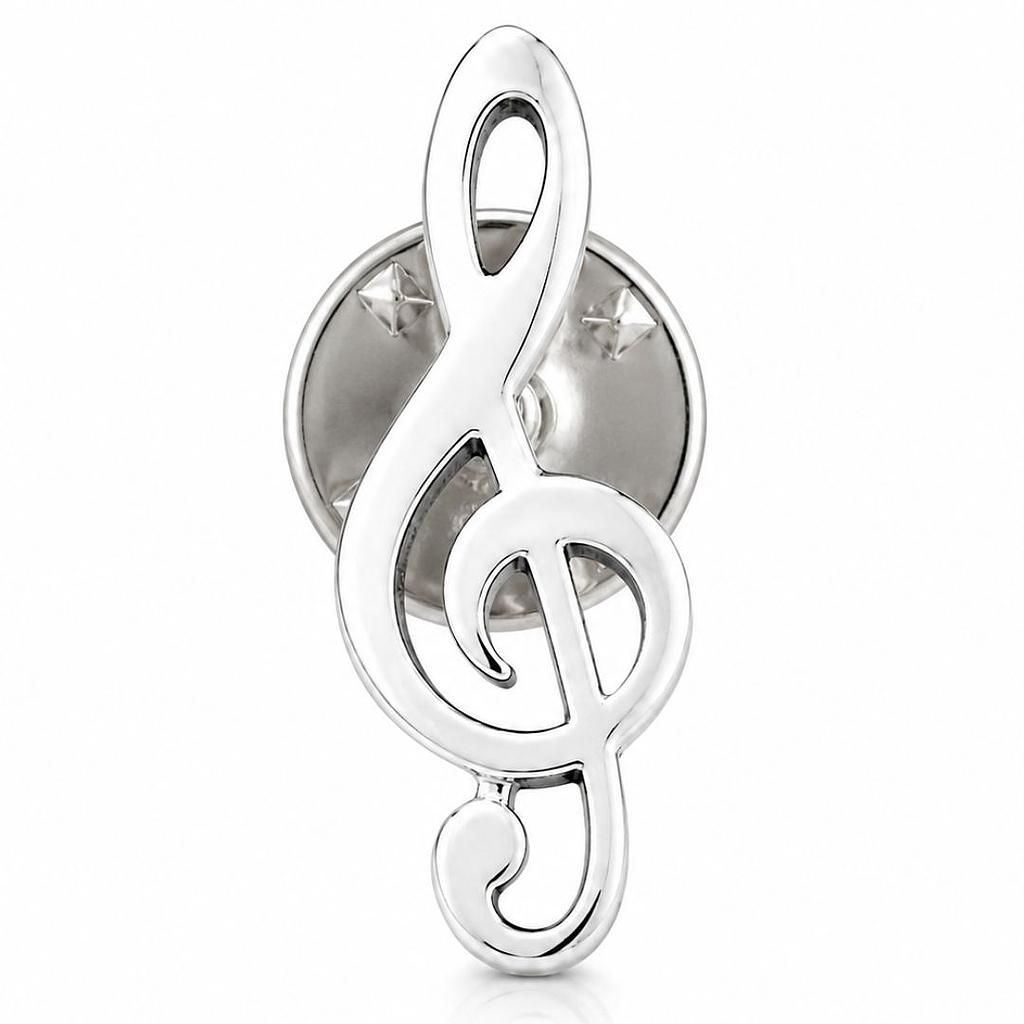 PIN PLATA 925MM CLAVE DE SOL