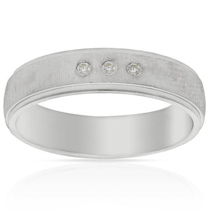 ALIANZA PLATA 925MM 3 CIRCONITAS - 5MM