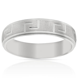 ALIANZA PLATA 925MM GRECA - 5MM