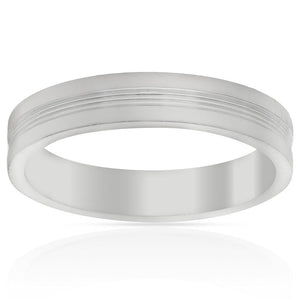ALIANZA PLATA 925MM - 4MM