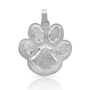 GUARDACENIZAS PLATA 925MM HUELLA PERRO - 23X29MM