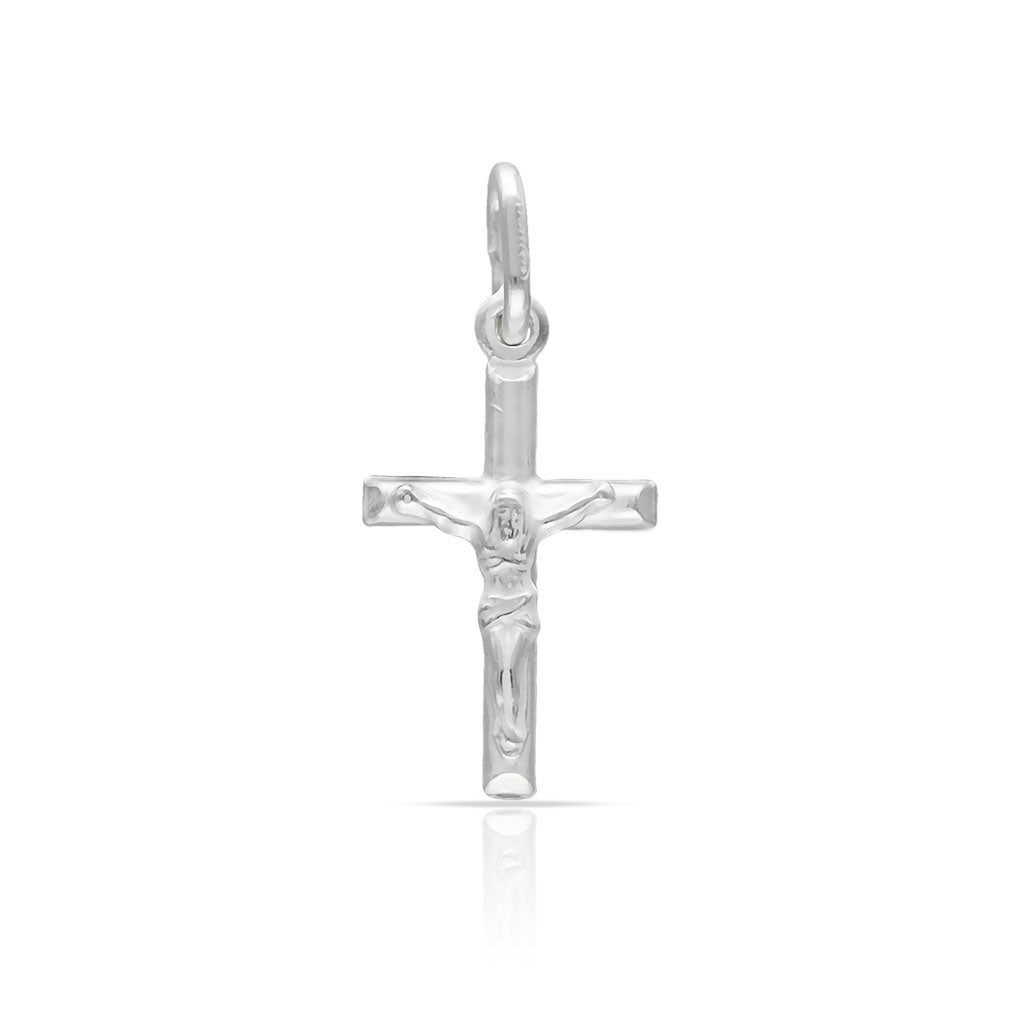 CRUZ PLATA 925MM CRISTO - 11x20MM