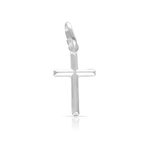 CRUZ PLATA 925MM PALO LISO - 11x20MM