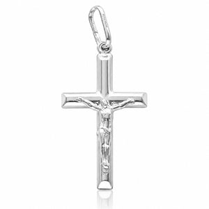 CRUZ PLATA 925MM CRISTO - 20x38MM
