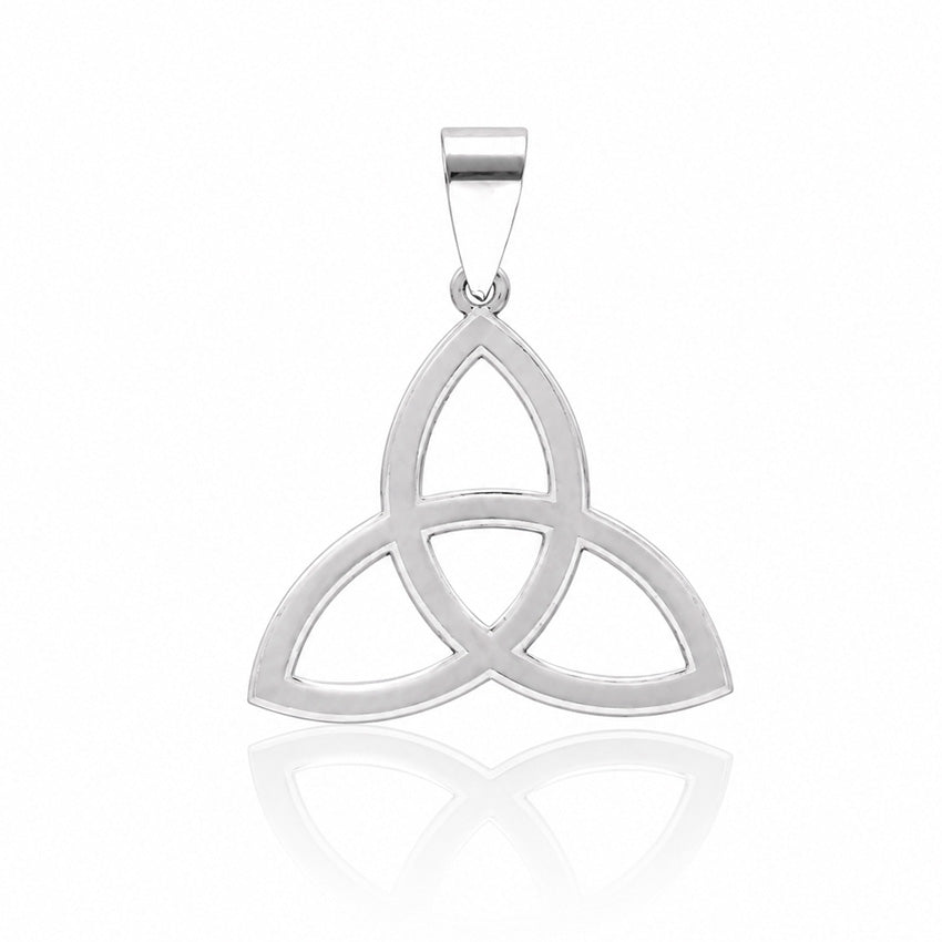 COLGANTE PLATA 925MM TRIQUETA