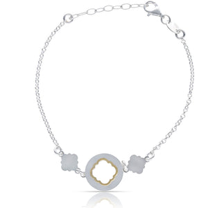 PULSERA PLATA 925MM 3 FIGURAS