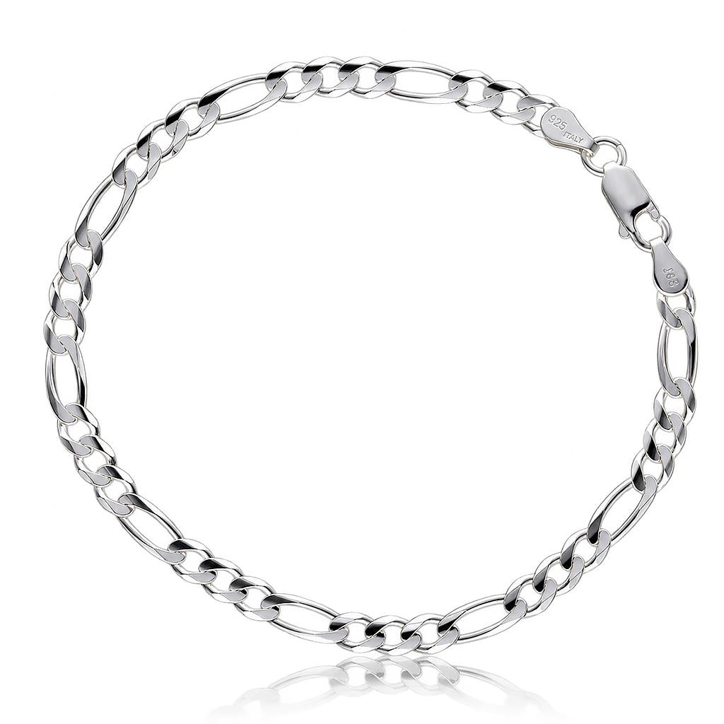 PULSERA PLATA 925MM 3X1 - 4.50MM