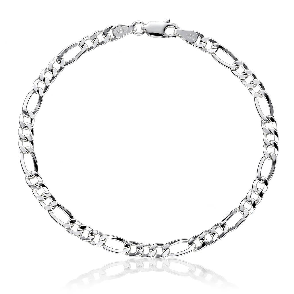 PULSERA PLATA 925MM 3X1 - 4.50MM