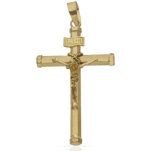 CRUZ ORO 18KL CRISTO - 20X34MM