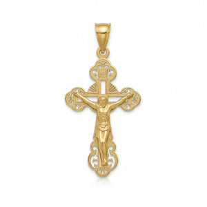 CRUZ ORO 18KL CRISTO - 18x30MM