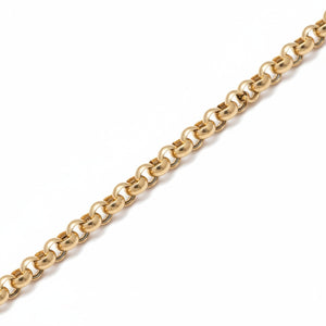 COLLAR ORO 18KL ROLOT HUECO -  4MM