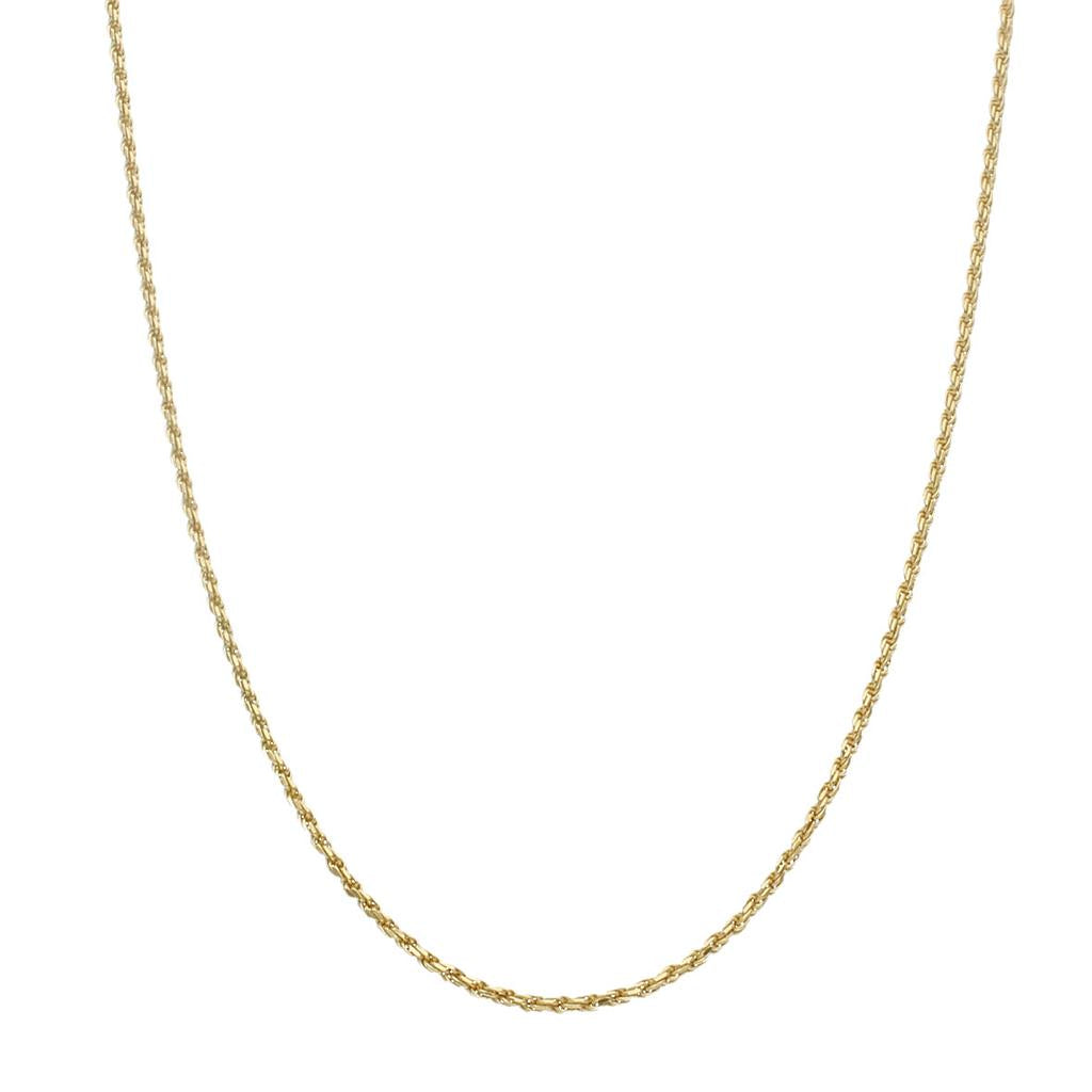CORDON ORO 18KL SALOMONICO MACIZO - 2MM