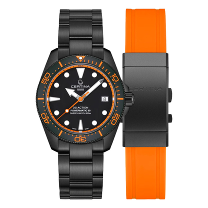 Reloj Certina DS Action Diver 38 mm PVD C048.807.33.051.02