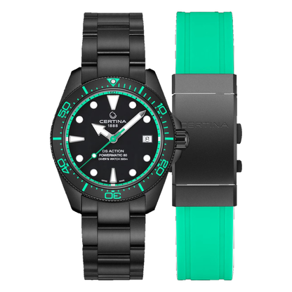 Reloj Certina DS Action Diver 38 mm PVD C048.807.33.051.01