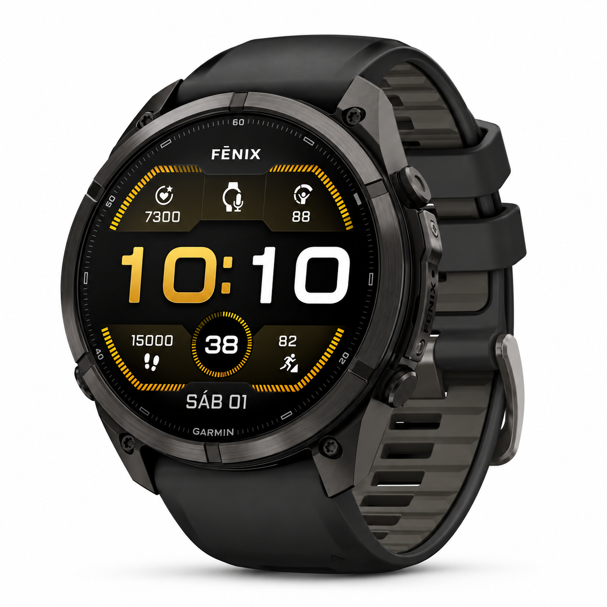 Garmin Fénix 9 Pro 47mm Carbon Gray DLC Titanium Watch 010-04337-16