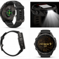 Reloj Garmin Fēnix 9 Pro inReach® 43mm Titanio DLC gris carbón 010-04335-11