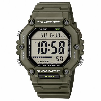 Casio AE-1600HX-3AVEF Digital Green