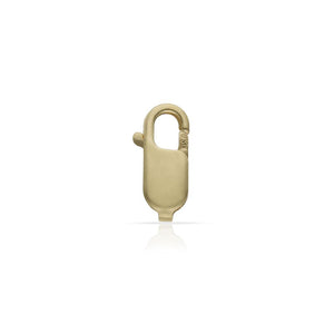 MOSQUETON Nº3 ORO 18KL - 4x10MM