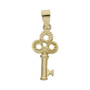 COLGANTE ORO 18KL LLAVE - 8x20MM