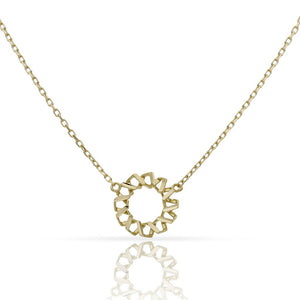 GARGANTILLA ORO 18KL CIRCULO - 9MM
