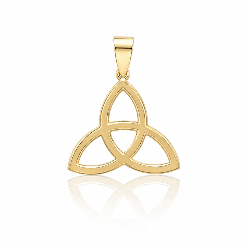 COLGANTE ORO 18KL TRIQUETA