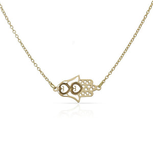GARGANTILLA ORO 18KL MANO FATIMA