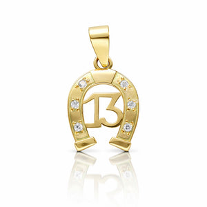 COLGANTE ORO 18KL HERRADURA PEQUEÑA