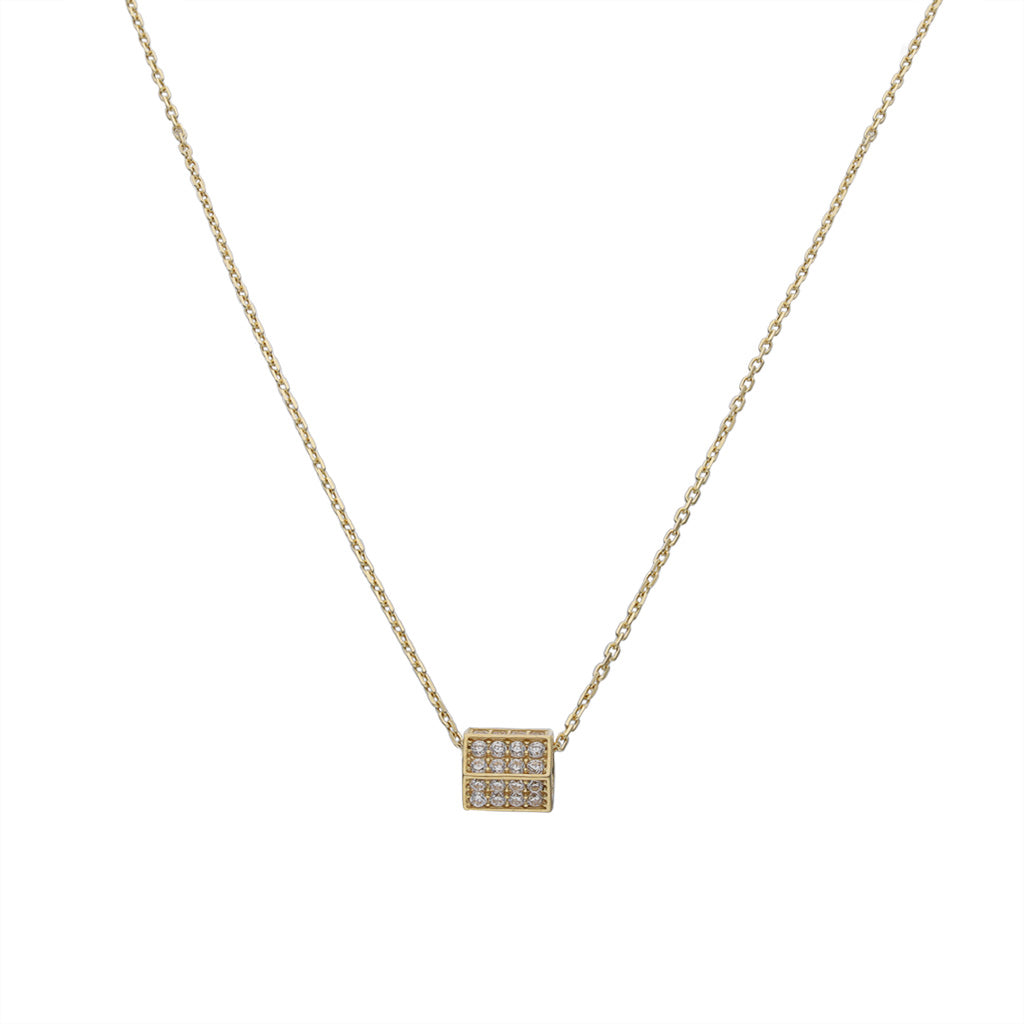GARGANTILLA ORO 18KL HEXAGONAL