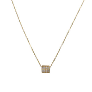 GARGANTILLA ORO 18KL HEXAGONAL