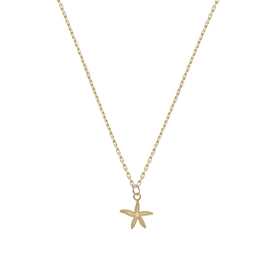 GARGANTILLA ORO 18KL ESTRELLA DE MAR