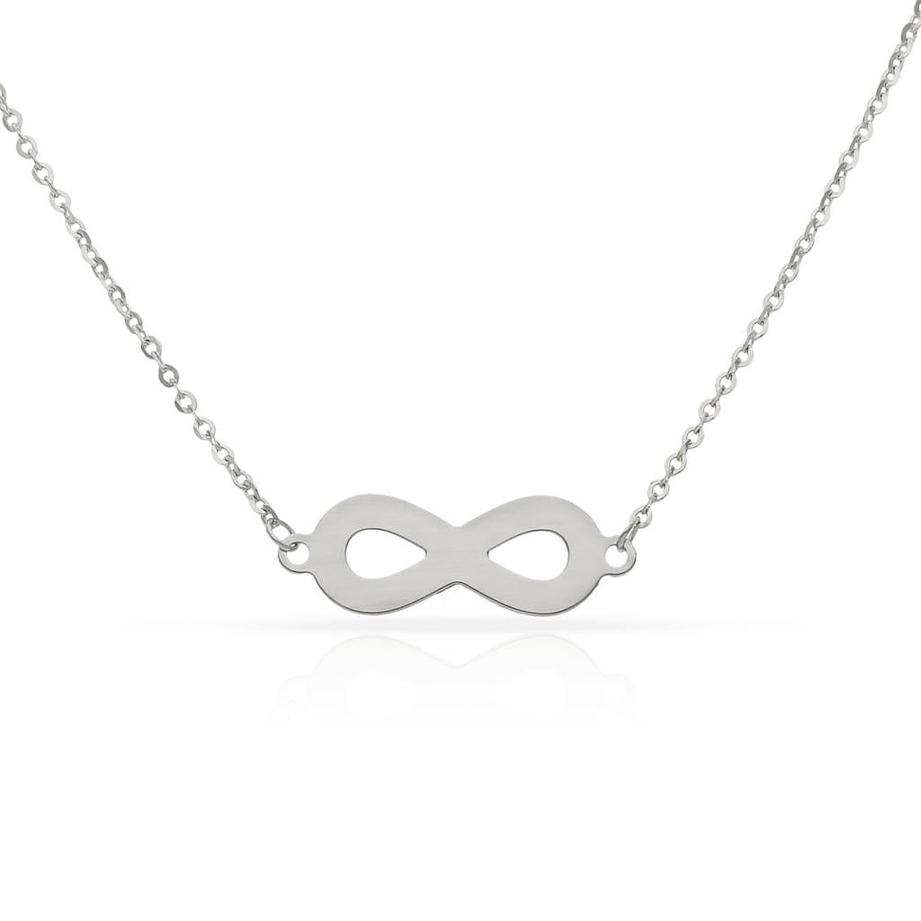 GARGANTILLA ORO BLANCO 18KL INFINITO