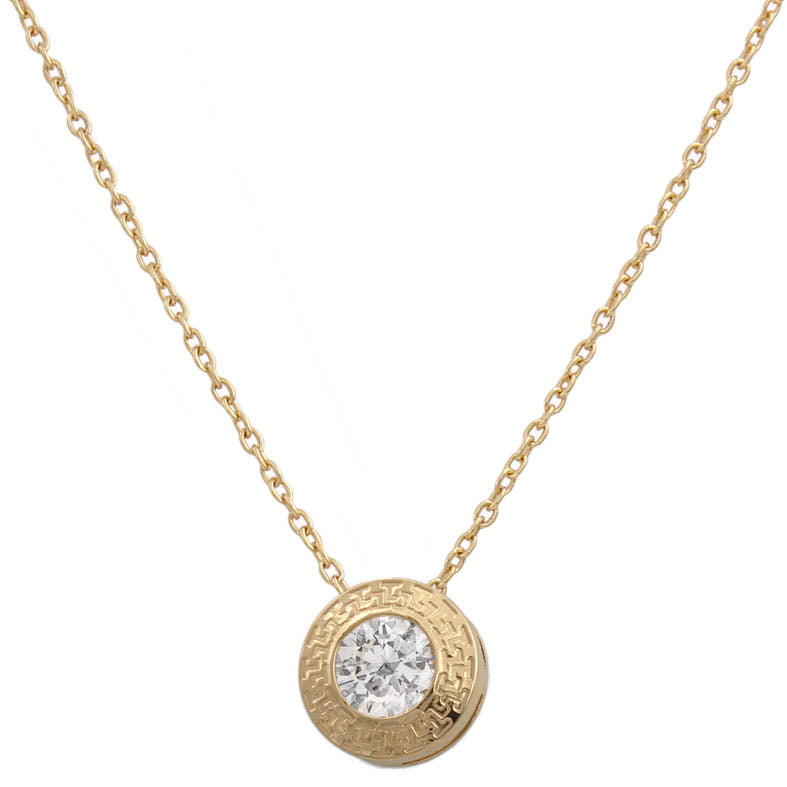 GARGANTILLA ORO 18KL CHATON - 9MM