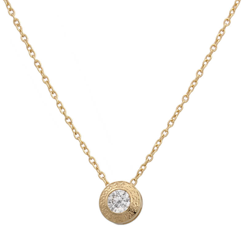 GARGANTILLA ORO 18KL CHATON - 7MM