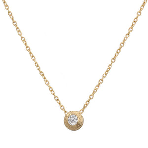 GARGANTILLA ORO 18KL CHATON - 5MM