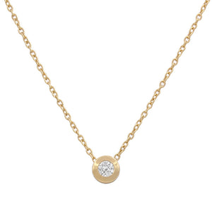 GARGANTILLA ORO 18KL CHATON - 5MM