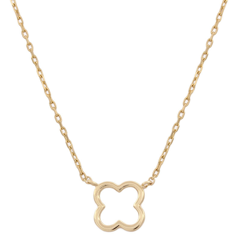 GARGANTILLA ORO 18KL TREBOL