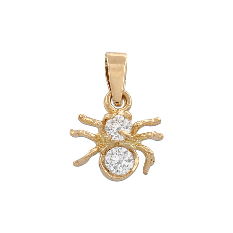 COLGANTE ORO 18KL ARAÑA CIRCONITAS
