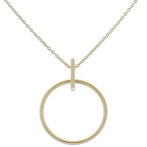 GARGANTILLA ORO 18KL CIRCULO