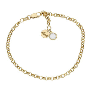 PULSERA MI HISTORIA ORO 18KL 3MM - CIRCONITA