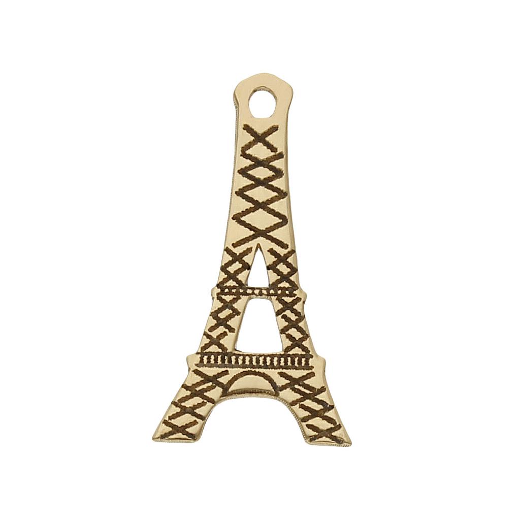 MI HISTORIA - ABALORIO ORO 18KL TORRE EIFFEL