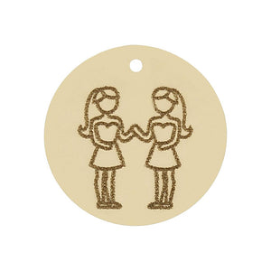 MI HISTORIA - ABALORIO ORO 18KL HOROSCOPO GEMINIS