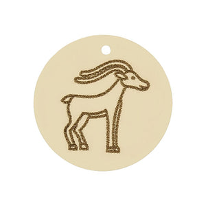 MI HISTORIA - ABALORIO ORO 18KL HOROSCOPO CAPRICORNIO