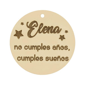 MI HISTORIA - ABALORIO ORO 18KL CUMPLE