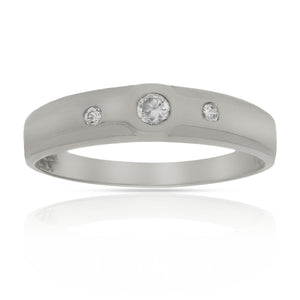 SORTIJA ORO BLANCO 18KL DIAMANTES