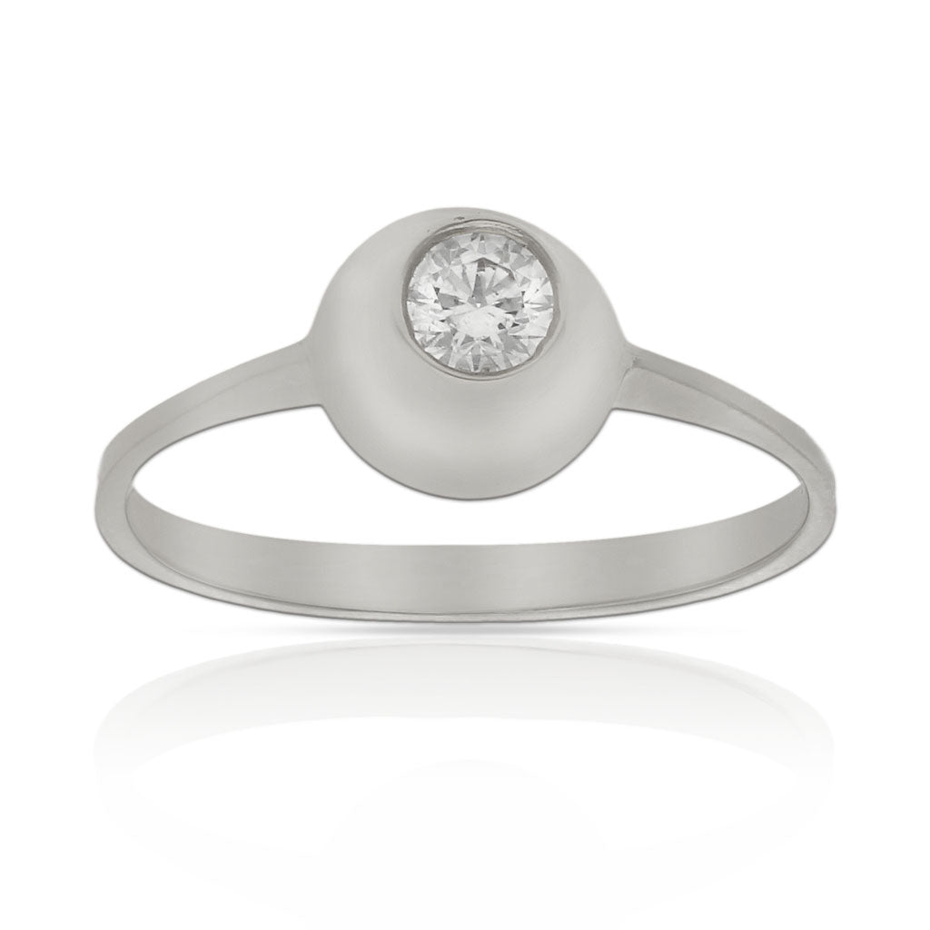 SORTIJA ORO BLANCO 18KL DIAMANTE