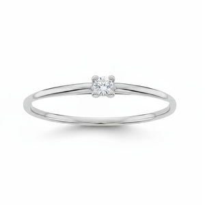 SORTIJA ORO BLANCO 18KL DIAMANTE