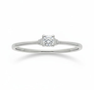 SORTIJA ORO BLANCO 18KL DIAMANTE