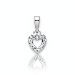 COLGANTE ORO BLANCO 18KL DIAMANTES